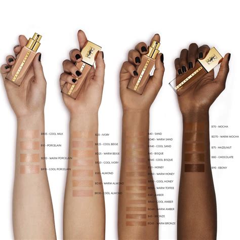 swatch touche eclat ysl|ysl touche eclat colour chart.